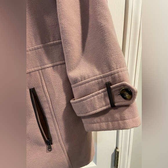 Details international pink size 1X women’s wool coat. - Picture 4 of 5
